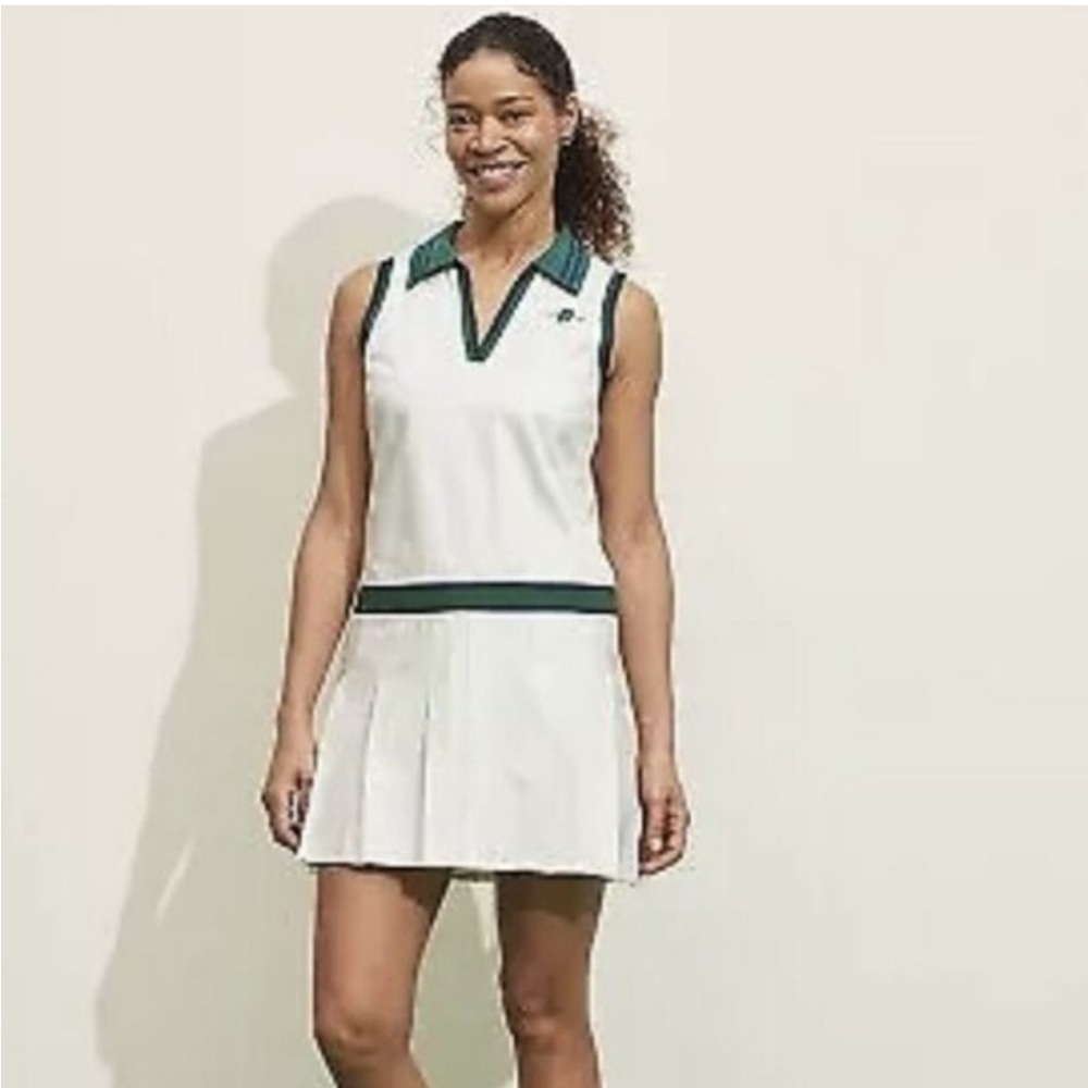 NWOT Prince Pickleball Women's Collared Pleated Dress Size XS